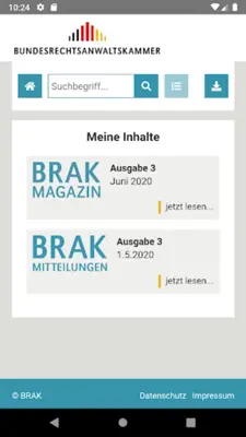 BRAK-Mitteilungen android App screenshot 9