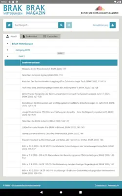 BRAK-Mitteilungen android App screenshot 3