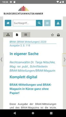 BRAK-Mitteilungen android App screenshot 7